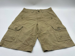 Men's brown three-quarter pants 
