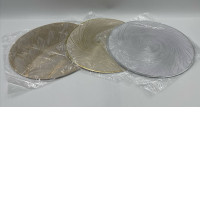 Set of 3 Rubber placemats