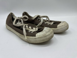 Brown Converse Jack-Toe Shoes Brown Converse Jack-Toe Shoes