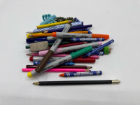 Set  of Pencils, pens, school supplies