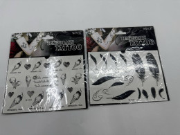 Set of 2 Body paint stickers