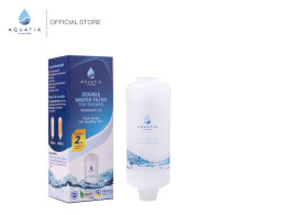 Set of 2 Aquaria double water filter for shower