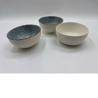 Set of 3 Glass, curry bowl 