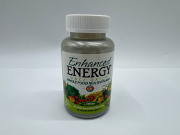 Enhanced Energy Whole Food Multivitamin Iron-Free VegCaps