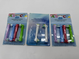Set of 3 Electric toothbrush replacement