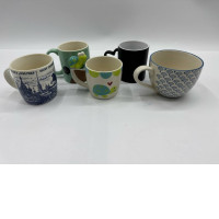 Set of 5 Glass, coffee drinking glass 