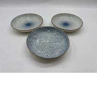 Set of 3 Glass, glass plate 