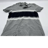 Gray polo shirt