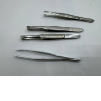 Set of  4 Hair removal tweezers 