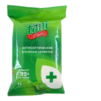  Tolli Plus Antiseptic Wet Wipes 