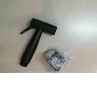 Hygienic shower for bathroom, plastic + holder