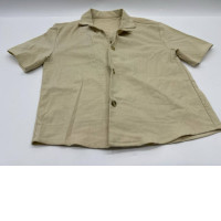 Women's light green short-sleeved shirt 