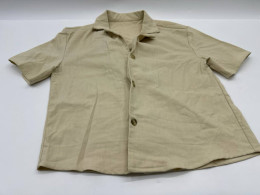 Women's light green short-sleeved shirt 