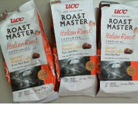 Set of 3 packs of UCC Roast Master coffee beans