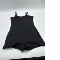 Black one-shoulder nightgown 