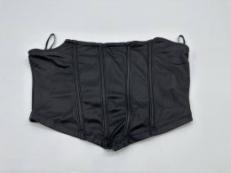 Women's black tube top 