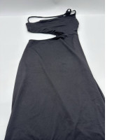 Black off-shoulder long dress 