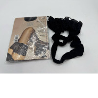 Set of 2 Black lace stockings