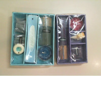 Set of 2 Gift Sets Aroma Sticks with Stand, Thailand