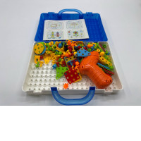 RONSHIN DIY Jigsaw Puzzle Toys for Kids with Electric Drill for Self-Assembly