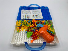 RONSHIN DIY Jigsaw Puzzle Toys for Kids with Electric Drill for Self-Assembly