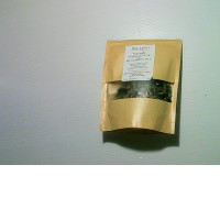 pandan leaf and butterfly pea tea