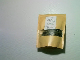 pandan leaf and butterfly pea tea