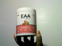 Strawberry Lime Flavored Dietary Supplement, EAA Essential Amino Acids