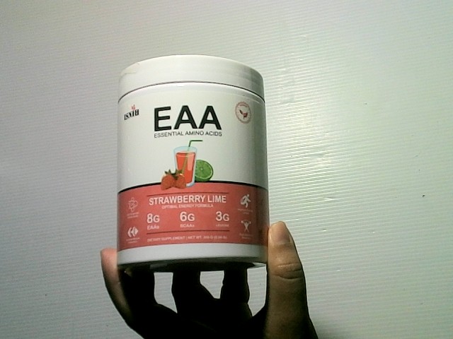 Strawberry Lime Flavored Dietary Supplement, EAA Essential Amino Acids Strawberry Lime Flavored Dietary Supplement, EAA Essential Amino Acids