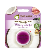 Tropicana Coconut lip balm Mulberry Cheerful 10 g.