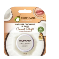 Set of 5 Tropicana Coconut lip Balm Coconut Delight 10 g Set of 5 Tropicana Coconut lip Balm Coconut Delight 10 g