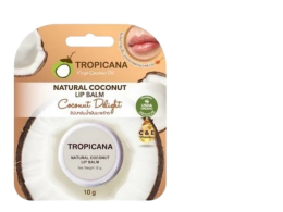 Set of 5 Tropicana Coconut lip Balm Coconut Delight 10 g Set of 5 Tropicana Coconut lip Balm Coconut Delight 10 g