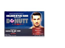 Set of 3 DONUTT Collagen M plus 15000 mg 