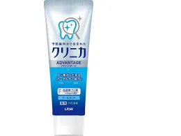 Set of 2 LION CLINICA Advantage Toothpaste, Cool Mint Scent, 130 g. 