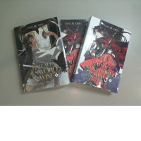 Set of 3 volumes, books in English Ballad of sword & Wine