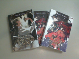 Set of 3 volumes, books in English Ballad of sword & Wine