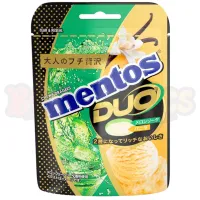 Set of 4 Mentos Duo: Melon Soda & Vanilla Ice Cream (45g)