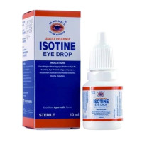 Set of 2 VANVASI AYURVEDA Isotine Eye Drops with Palash & Apamarg 