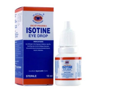 Set of 2 VANVASI AYURVEDA Isotine Eye Drops with Palash & Apamarg 