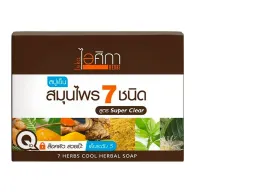 Set of 2 Aishika cooling soap, 7 types of herbs, 100 g. Set of 2 Aishika cooling soap, 7 types of herbs, 100 g.