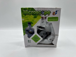 Bo Microscope Set W/Light In Window Box