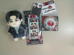 PetchSanta Gift Set. Photo Cards, 2 Keychains, Hair Clips, and Stuffed Animal