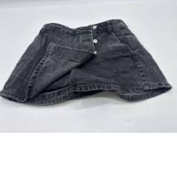 Black short denim skirt Black short denim skirt