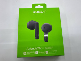 Robot TWS T60 Airbuds Wireless 13mm Earphone Bluetooth 5.3 (Original). (NOT NEW)