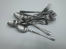 Set of Steel spoon and fork 