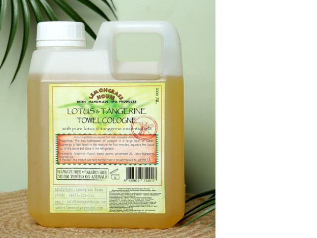 LEMONGRASS HOUSE Towel Cologne TANGERINE 1l LEMONGRASS HOUSE Towel Cologne TANGERINE 1l