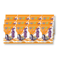 Taro Fish Snack, BBQ Flavor, 5 g. (Pack of 12)