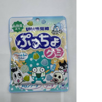 Melon flavored soft jelly