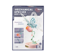 Robotime Butterfly DIY Mechanical 3D Puzzle MI05P PINK