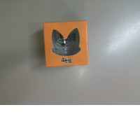 Small glass with fox design, ME HAY